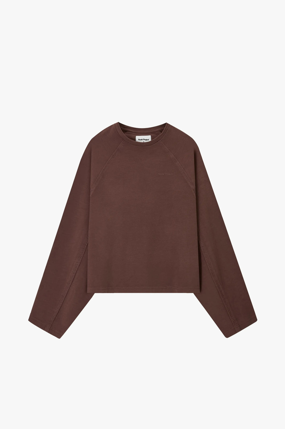 Basic Long-Sleeve Tee Brown