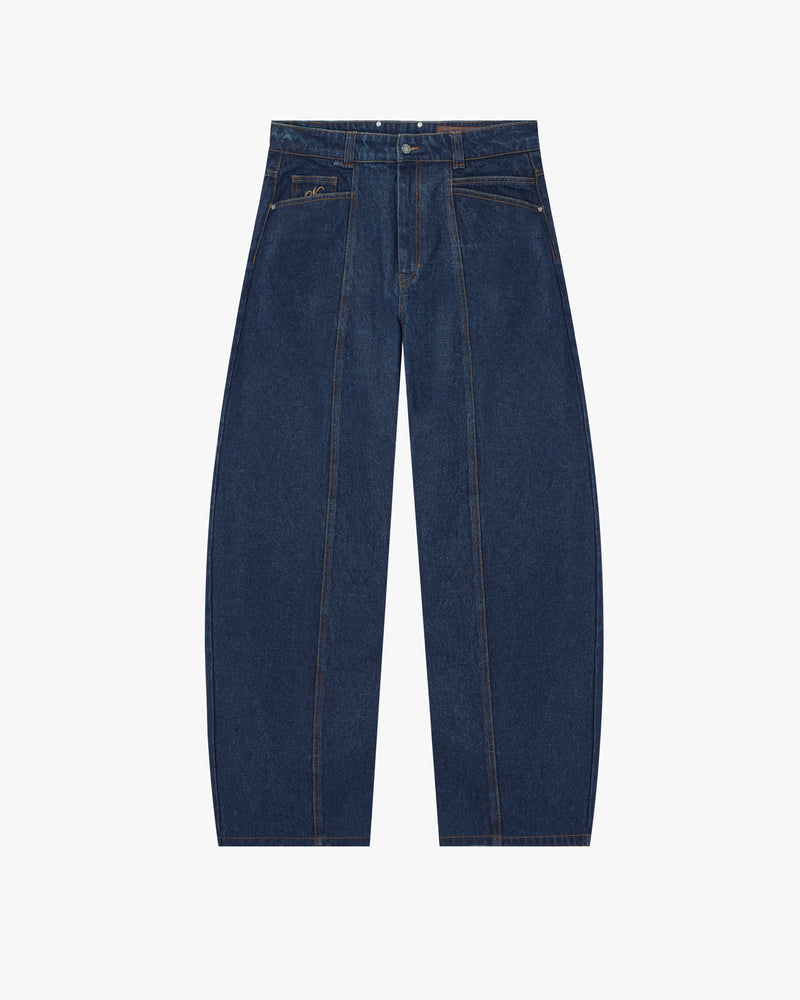 Barrel Jeans Raw Indigo