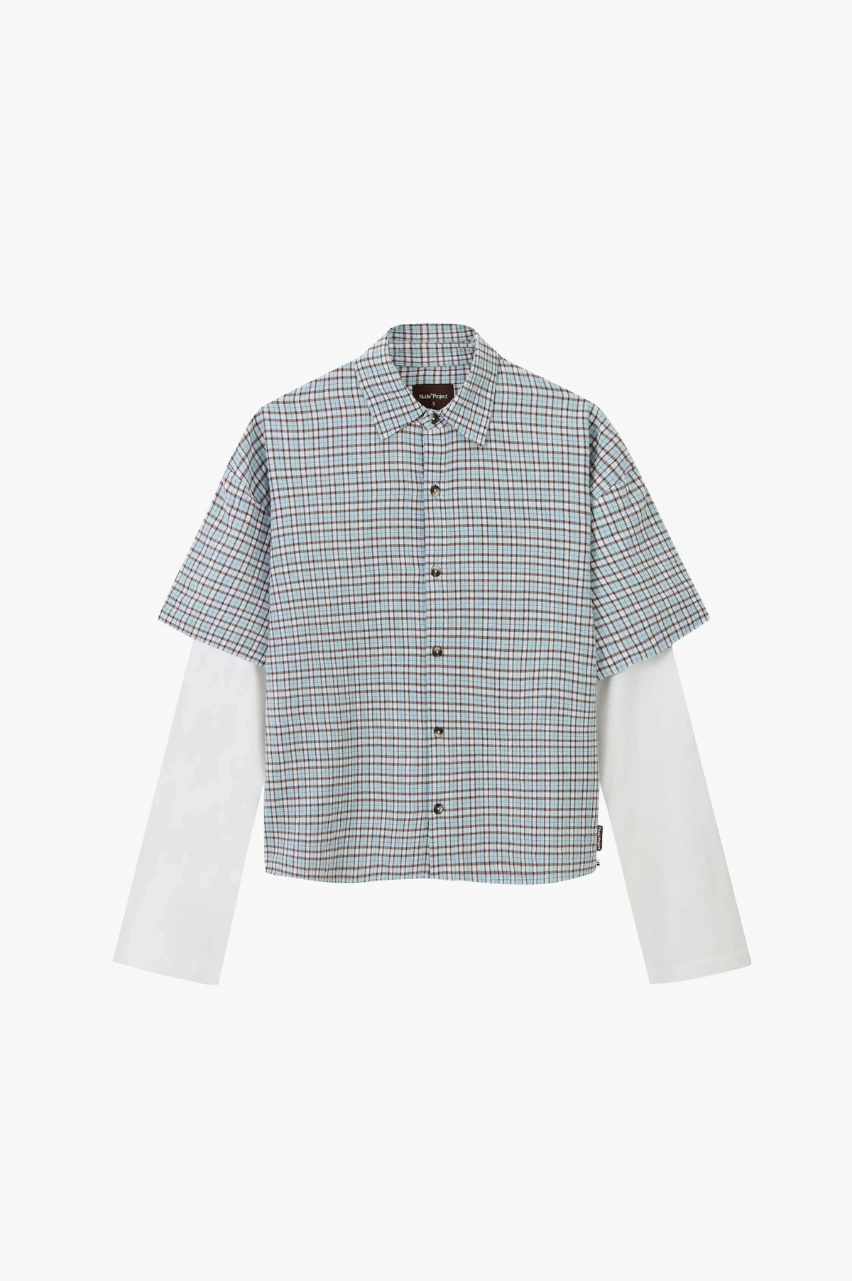 Palier Double Sleeve Shirt Navy