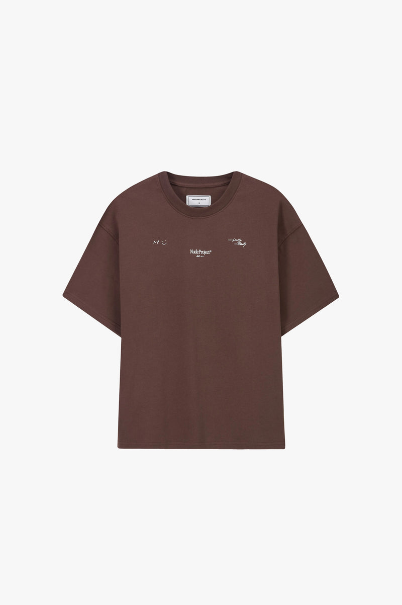 Global Soon Tee Brown