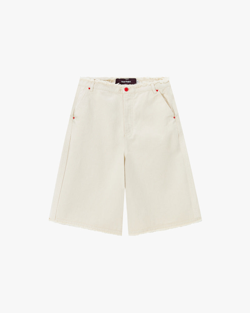 Cherry Crew Raw Denim Jorts