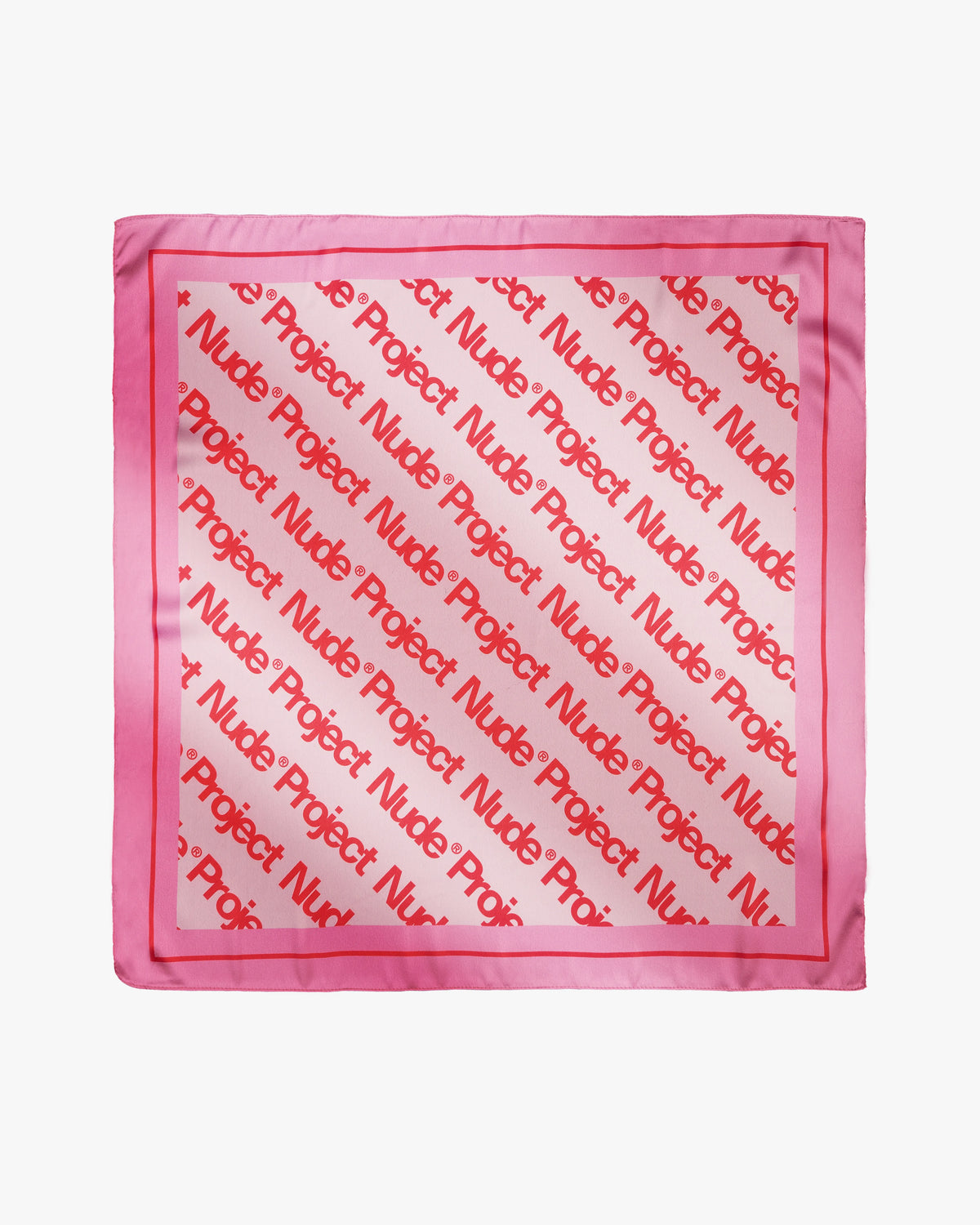 Kopftuch Classic Handkerchief Logo Rosa