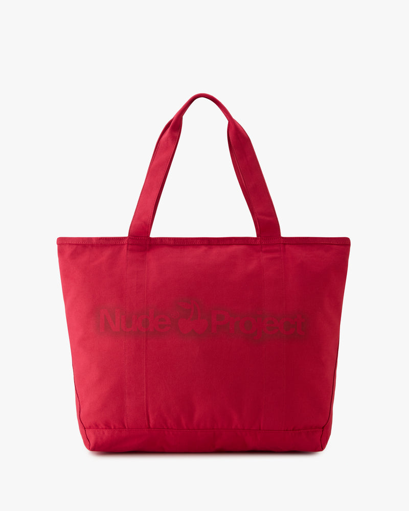 Canvas Tote Bag Red