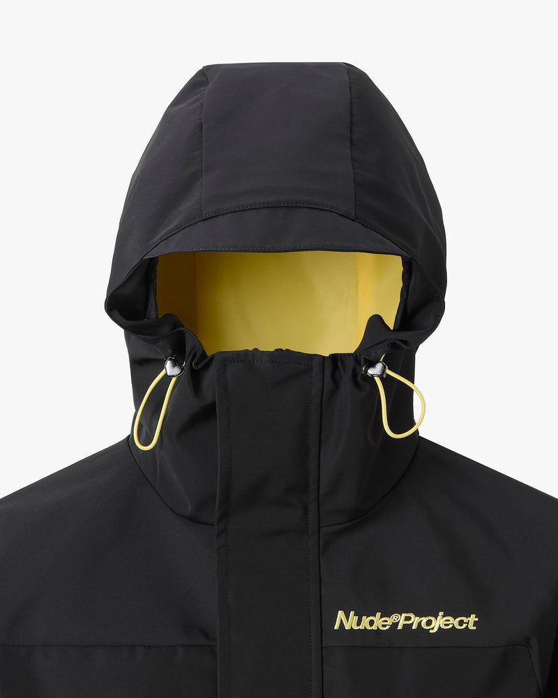 Miles Windbreaker Jacket Black