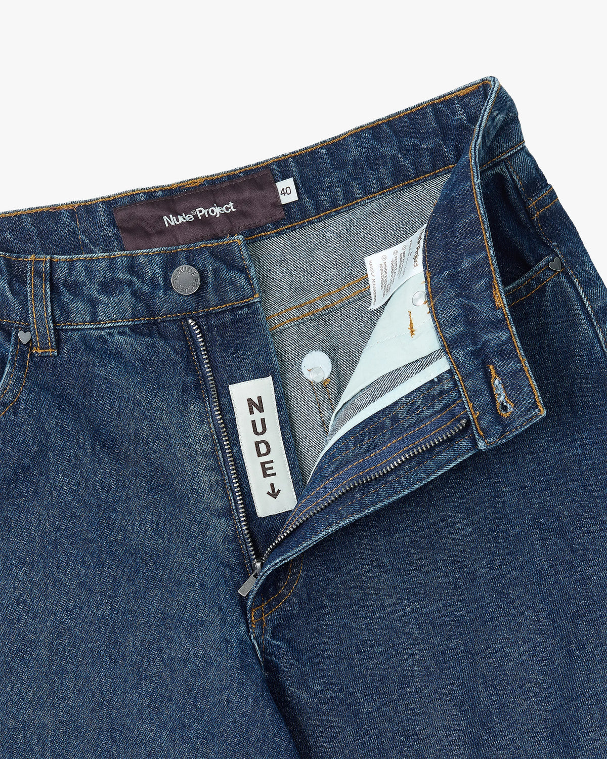 Pilot Laser Straight Jeans