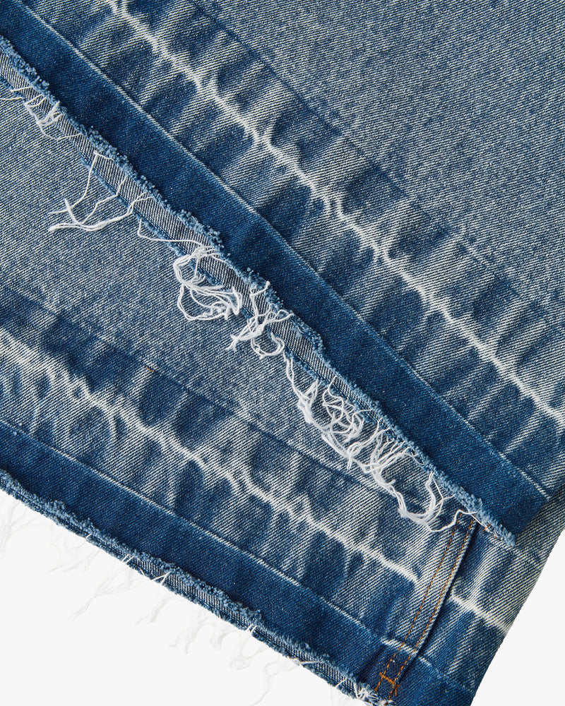 Old Baggy Denim Shorts Medium Blue