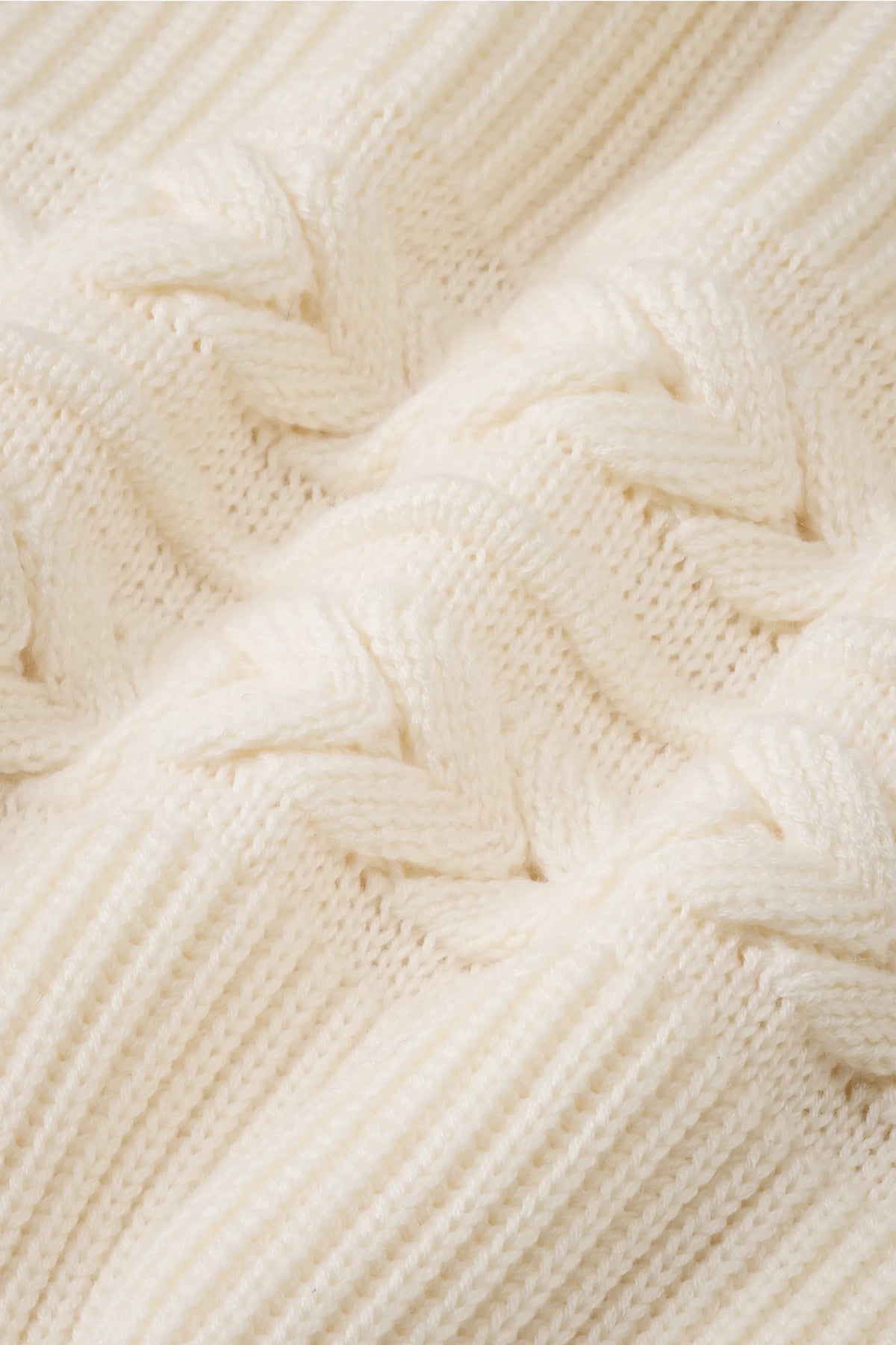 Ridgmount Quarter-Zip Knit Sweater Ivory