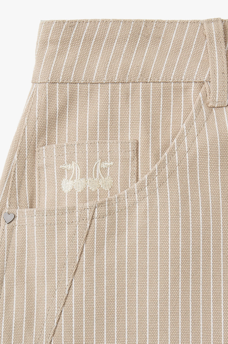 Worker Carpenter Pants Beige