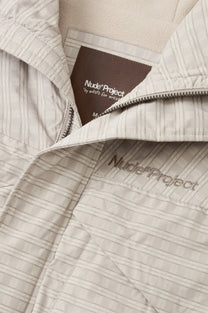 Checked Windbreaker Jacket