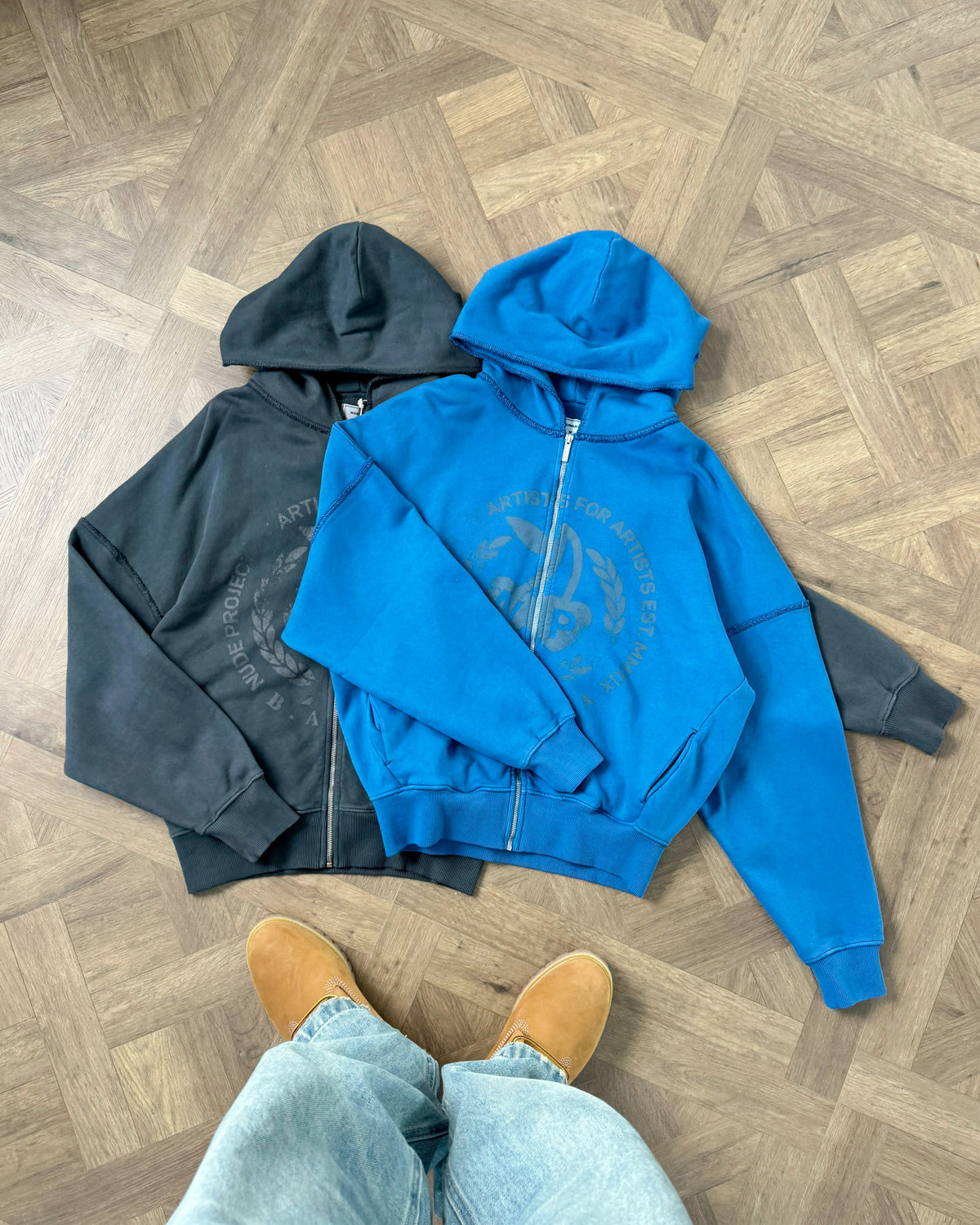 Poblenou Zipper Blue