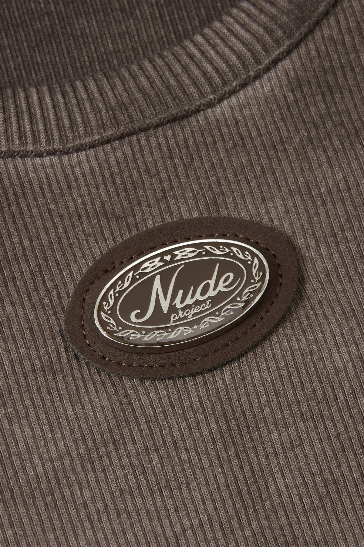 Regina Tank Top Washed Brown