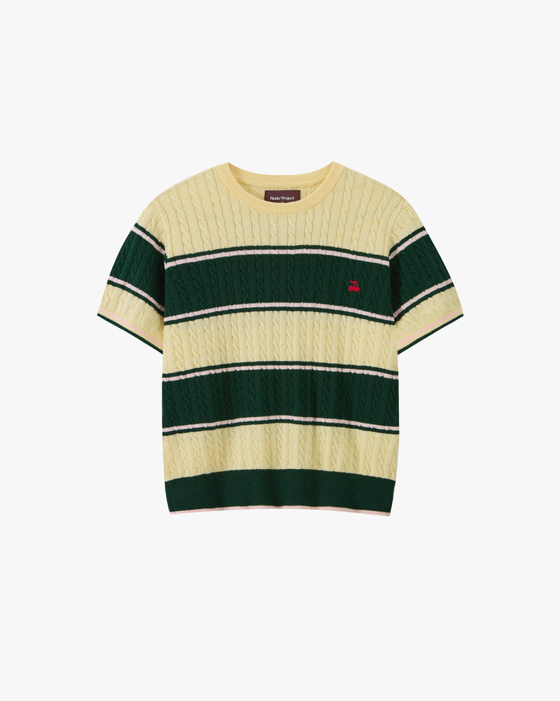 Costa Knit Tee Green
