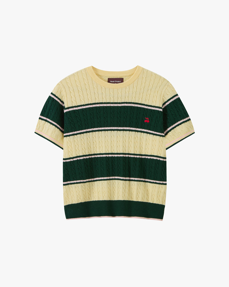 Costa Knit Tee Green