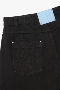 Barrel Jeans Black