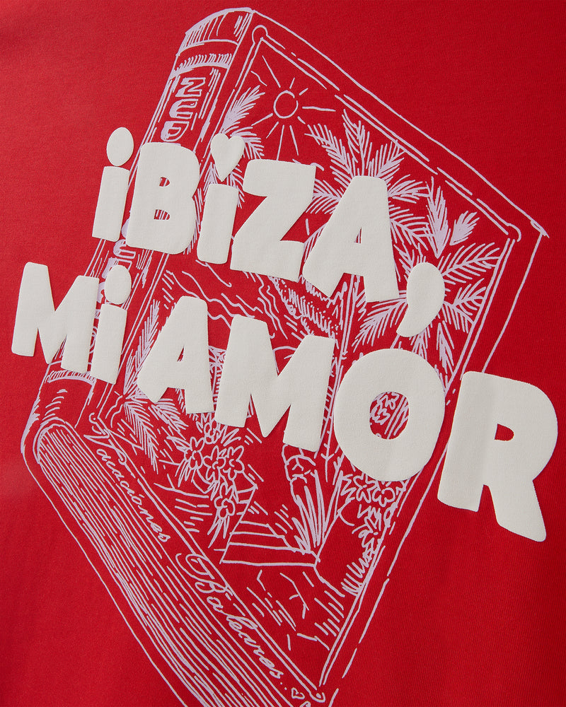 Mi Amor Tee Red