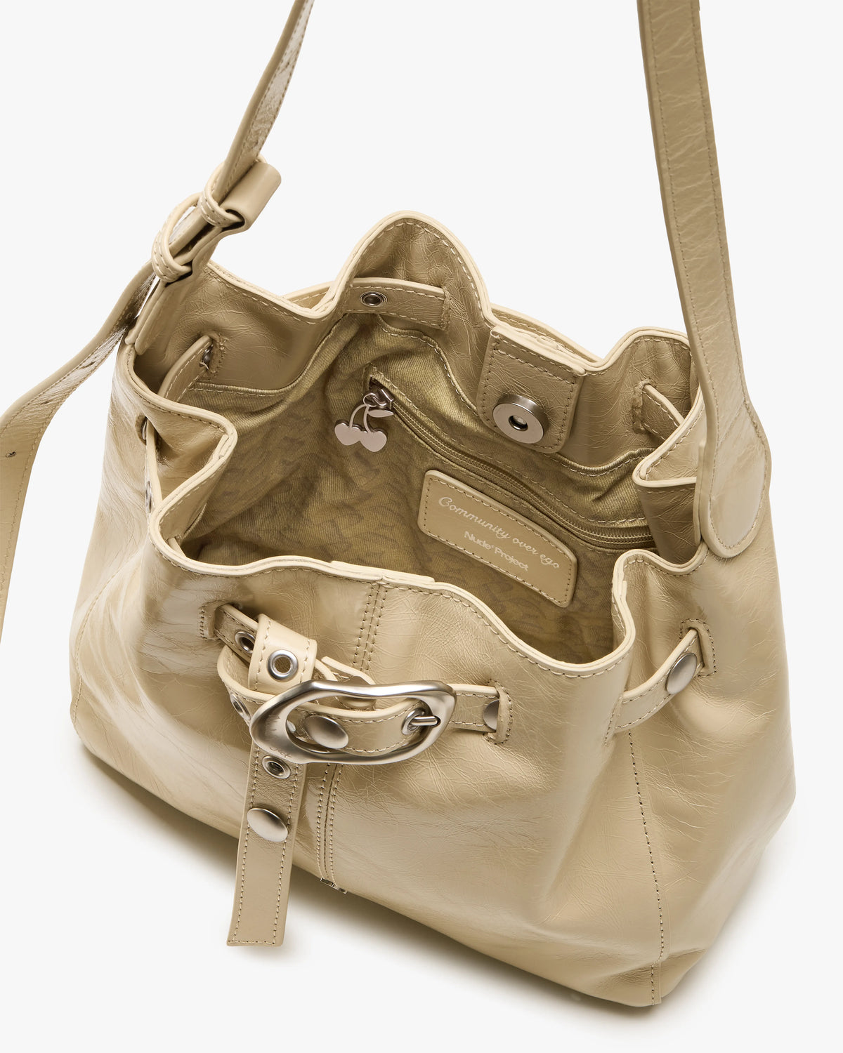 Evia Cross Body Leather Bag