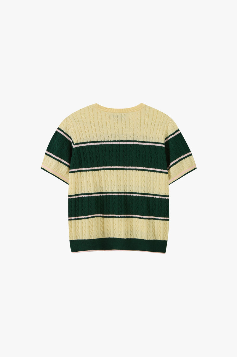 Costa Knit Tee Green