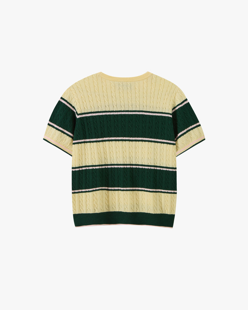 Costa Knit Tee Green