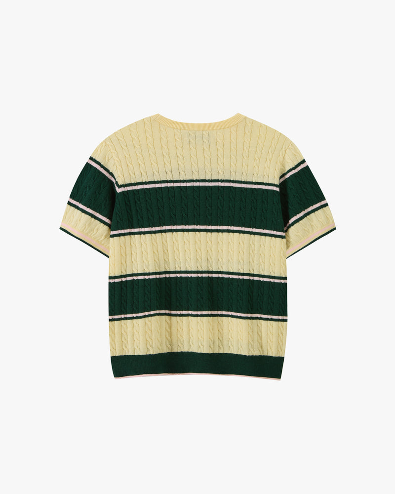 Costa Knit Tee Green
