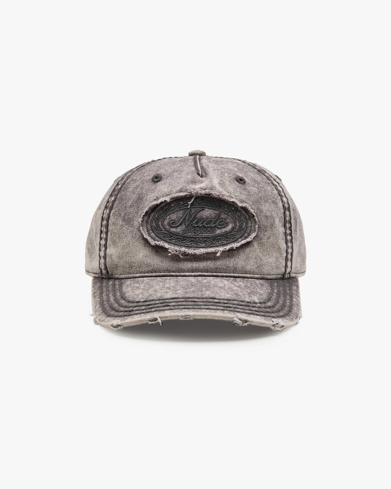 Laurel Denim Cap Washed Black