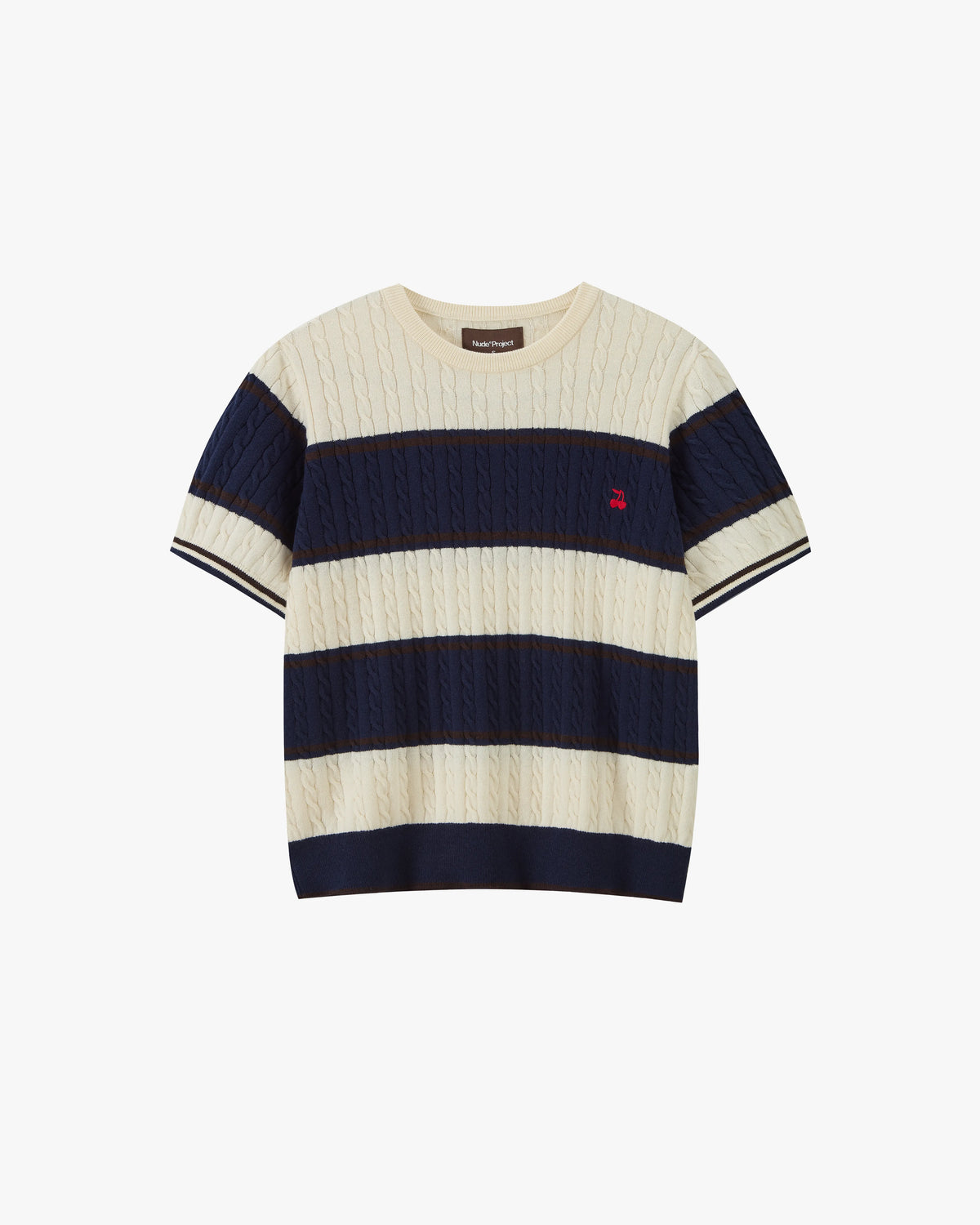 Costa Knit Tee Blue