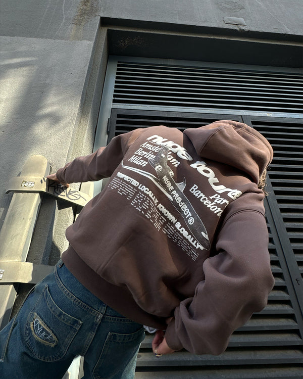 SUDADERA CHOCOLATE NUDE TOUR