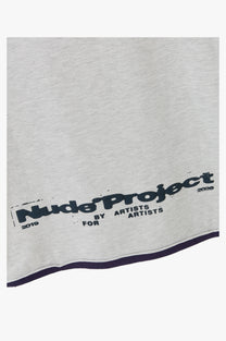 Bear Tee Grey Melange
