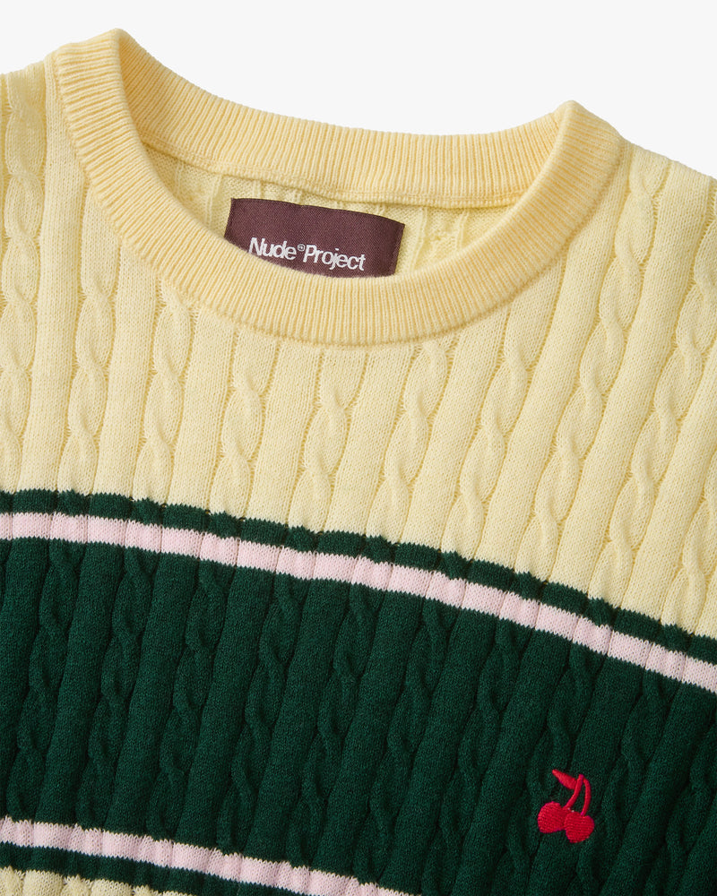 Costa Knit Tee Green