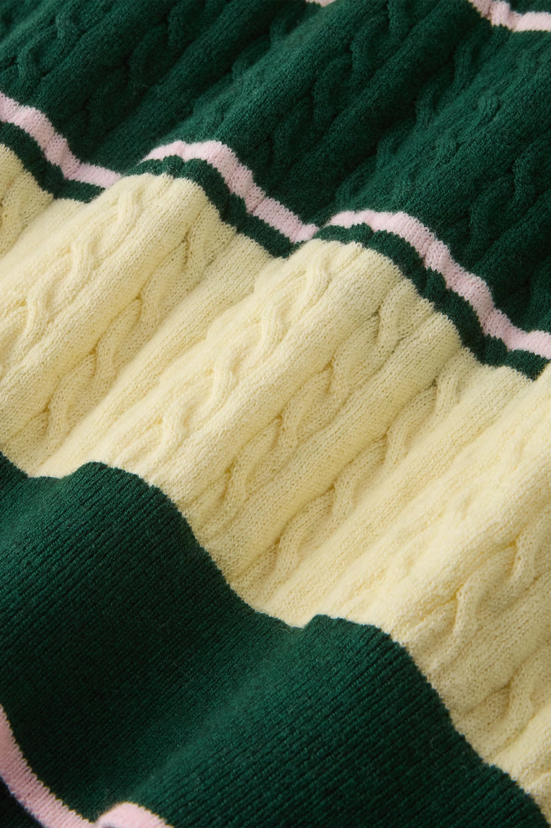 Costa Knit Tee Green