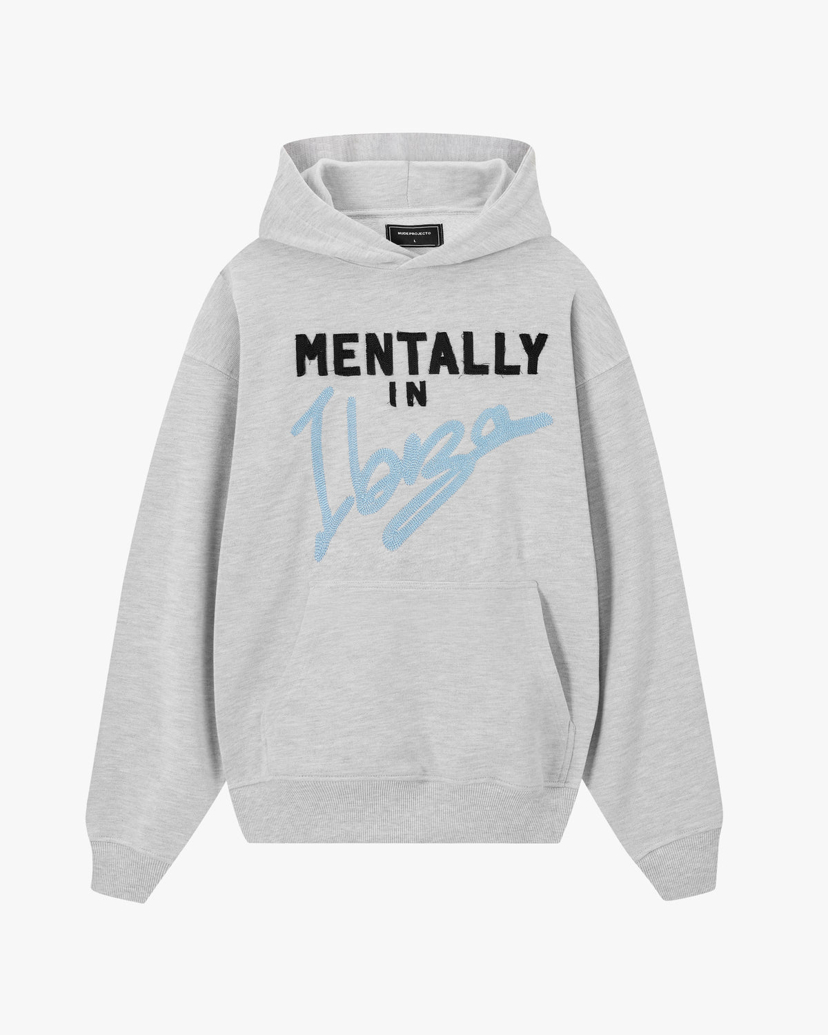 Mindset Hoodie Grey Melange