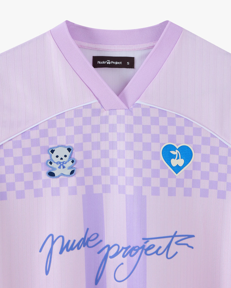 Osito Football Lace Long-Sleeve Tee