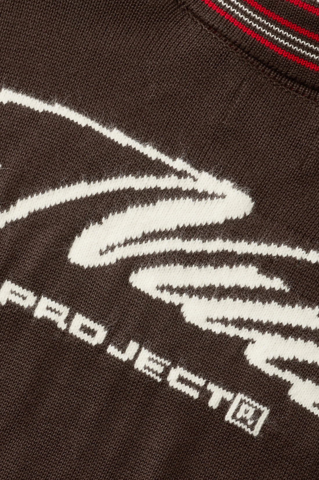 The Consultant Quarter-Zip Knit Brown