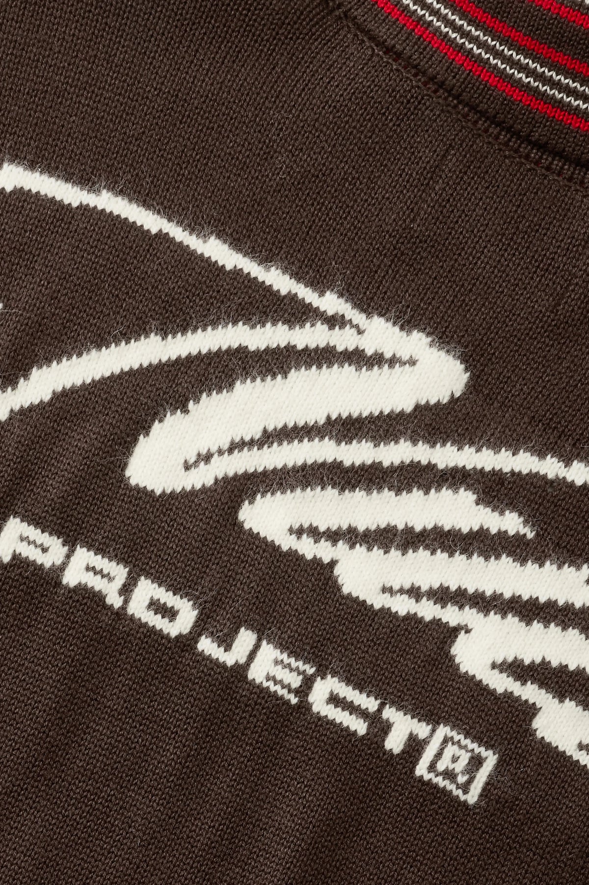 The Consultant Quarter-Zip Knit Brown