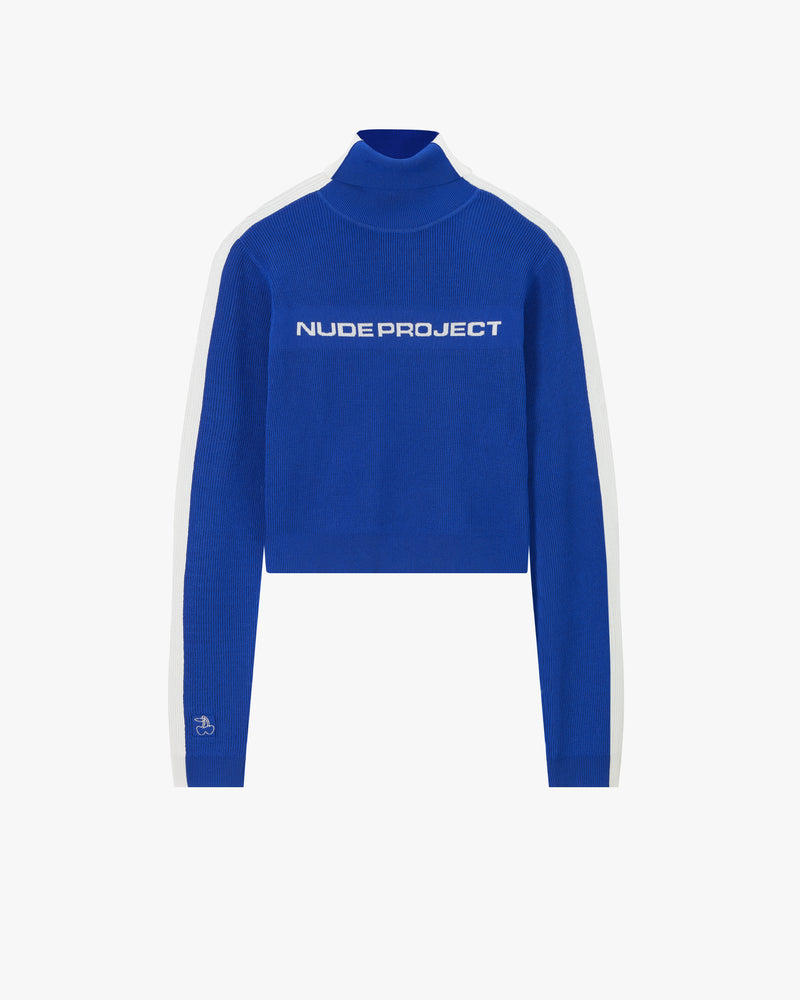 Venus Knit Sweater Blue