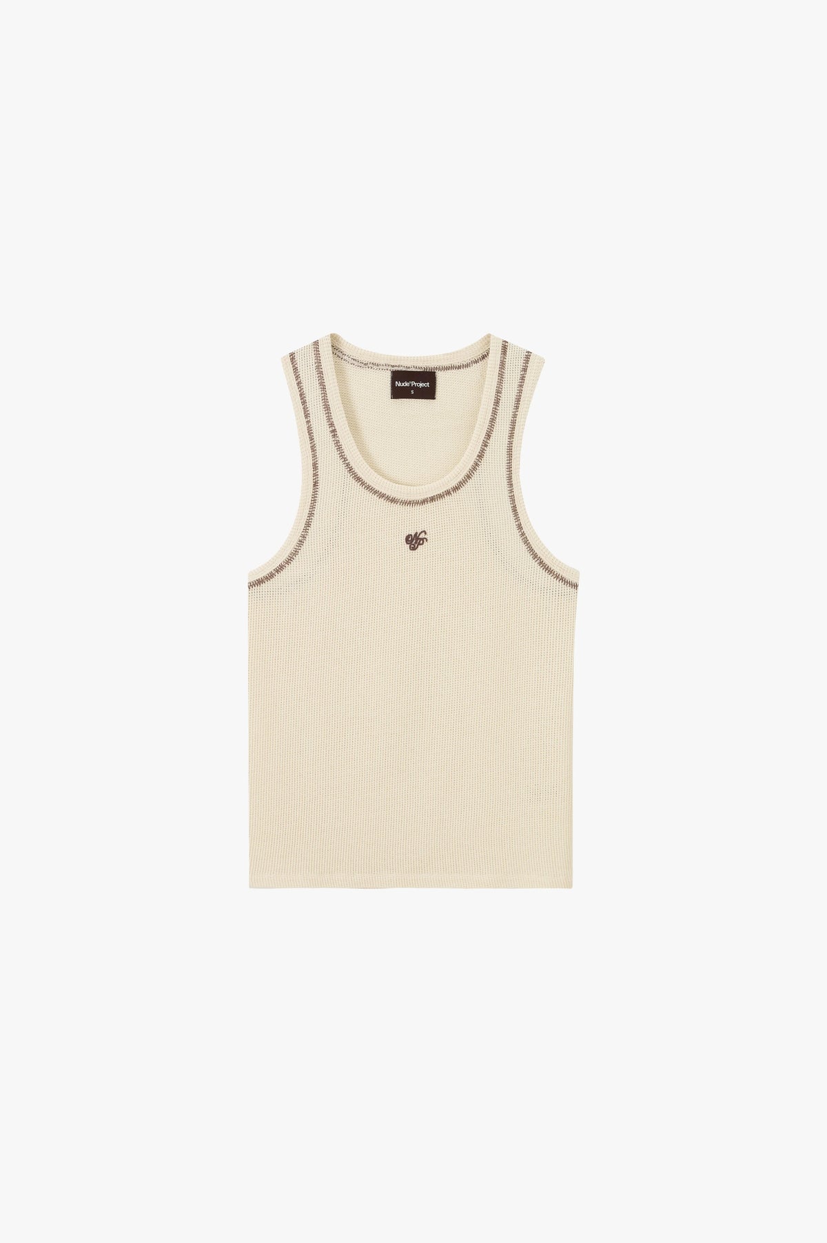Contrast Stitch Tank Top 2xPack