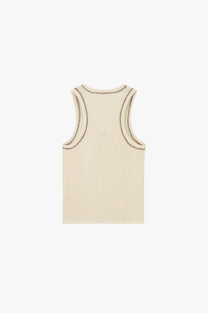 Contrast Stitch Tank Top 2xPack