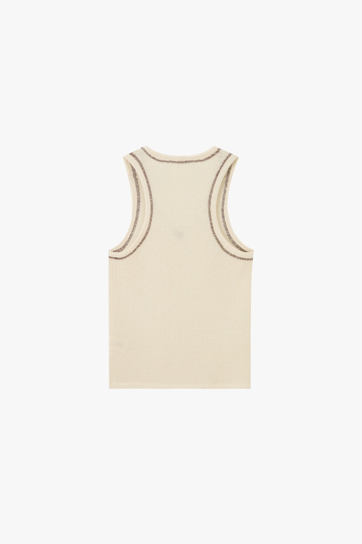 Contrast Stitch Tank Top 2xPack