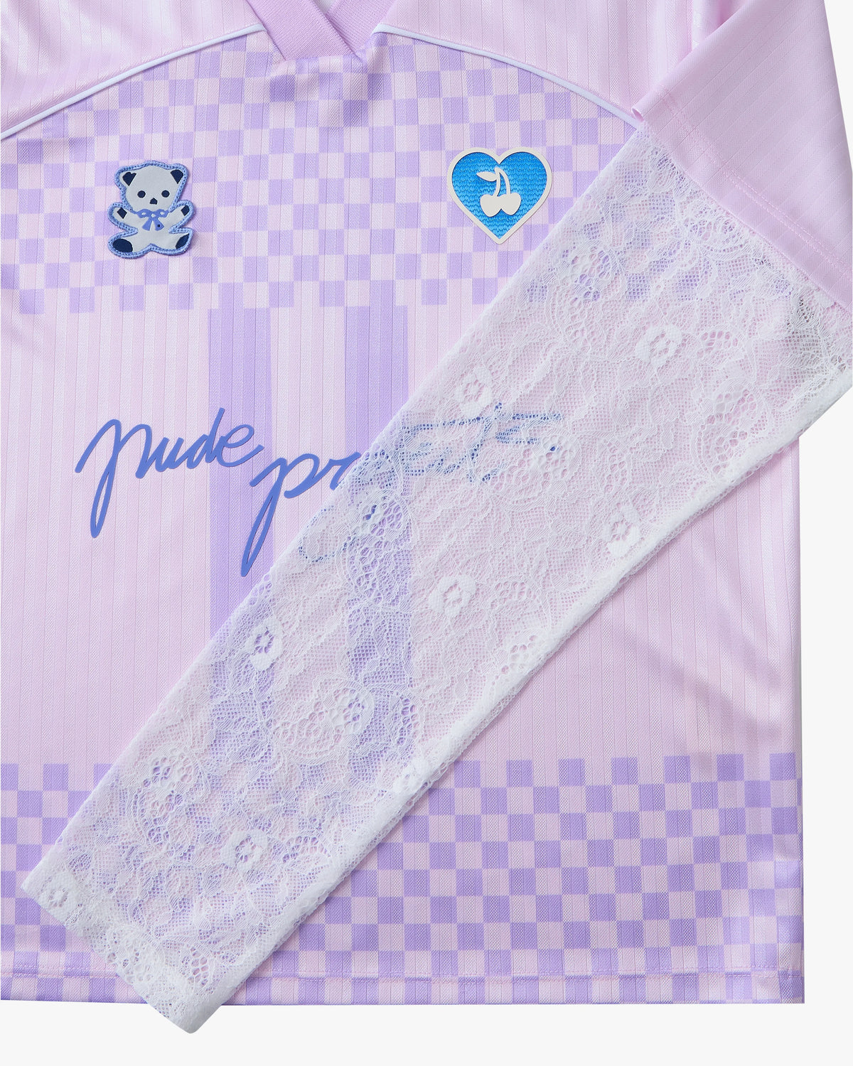 Osito Football Lace Long-Sleeve Tee