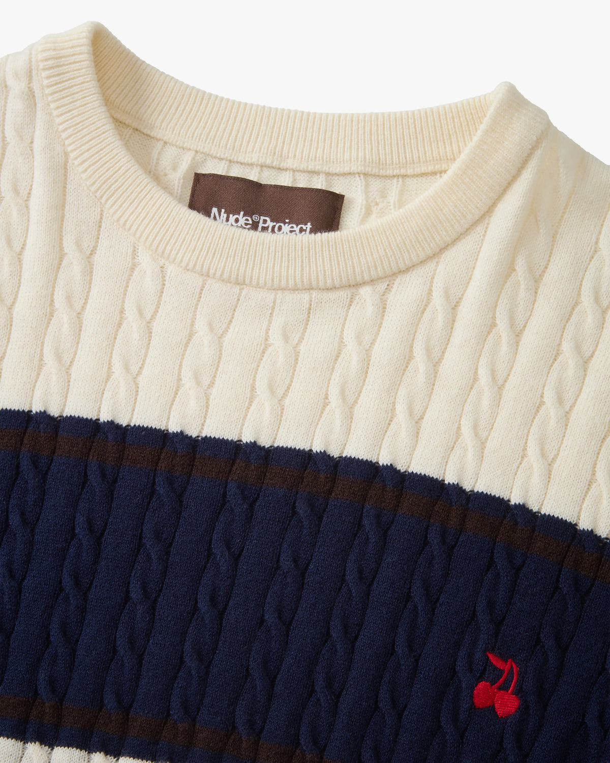 Costa Knit Tee Blue