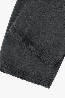 Basic Straight Jeans Grey