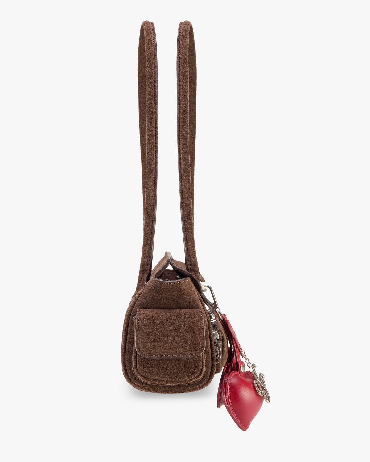 Aiko Real Suede Bag Brown