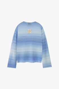 Es Vedra Knit Sweater Blue