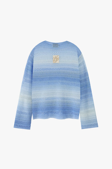 Es Vedra Knit Sweater Blue
