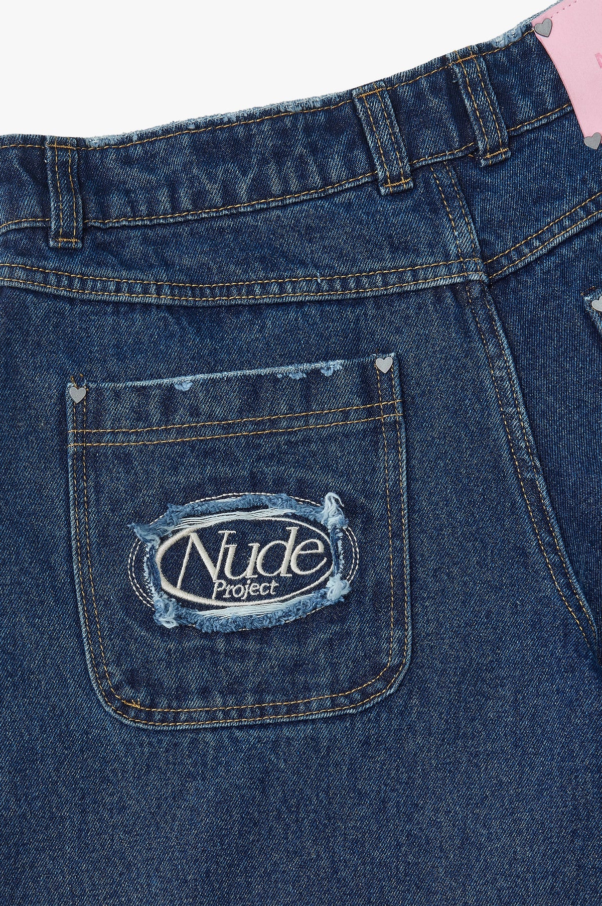 Old Baggy Jeans Stone Wash Indigo