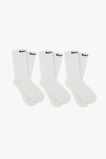 All day Socks White 3xPack