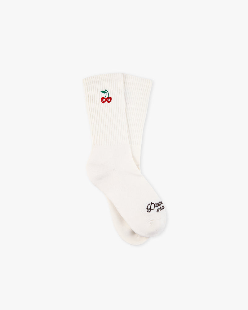 DREAMS SOCKS BURGUNDY/IVORY 2XPACK