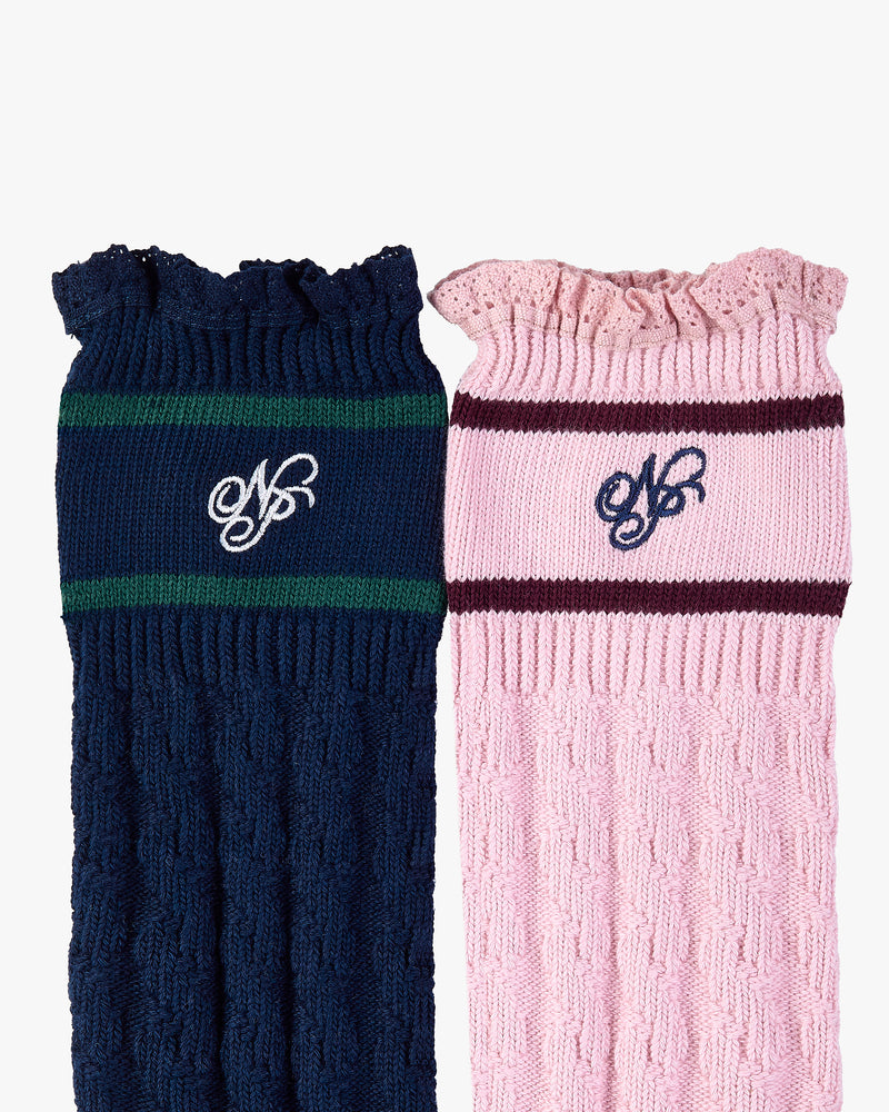 COQUETTE SOCKS PINK/NAVY