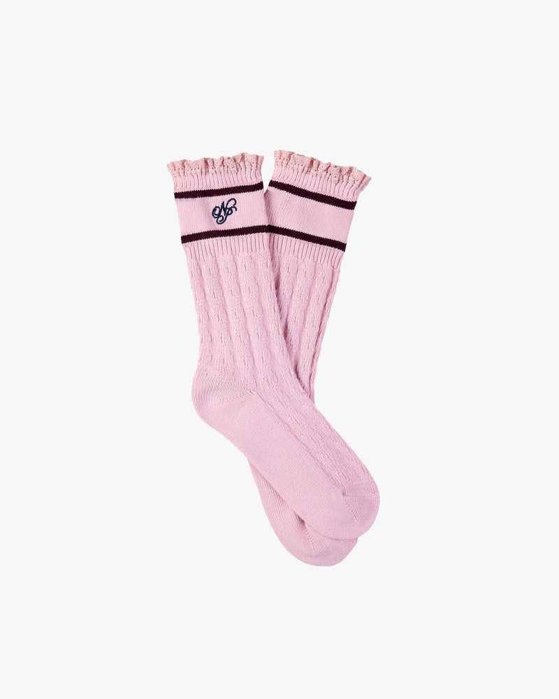 COQUETTE SOCKS PINK/NAVY