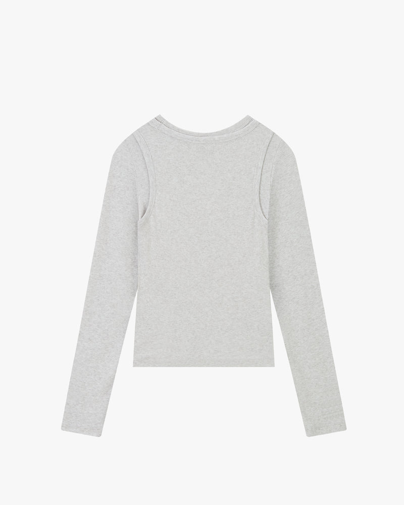 Kairo Long-Sleeve Tee Grey