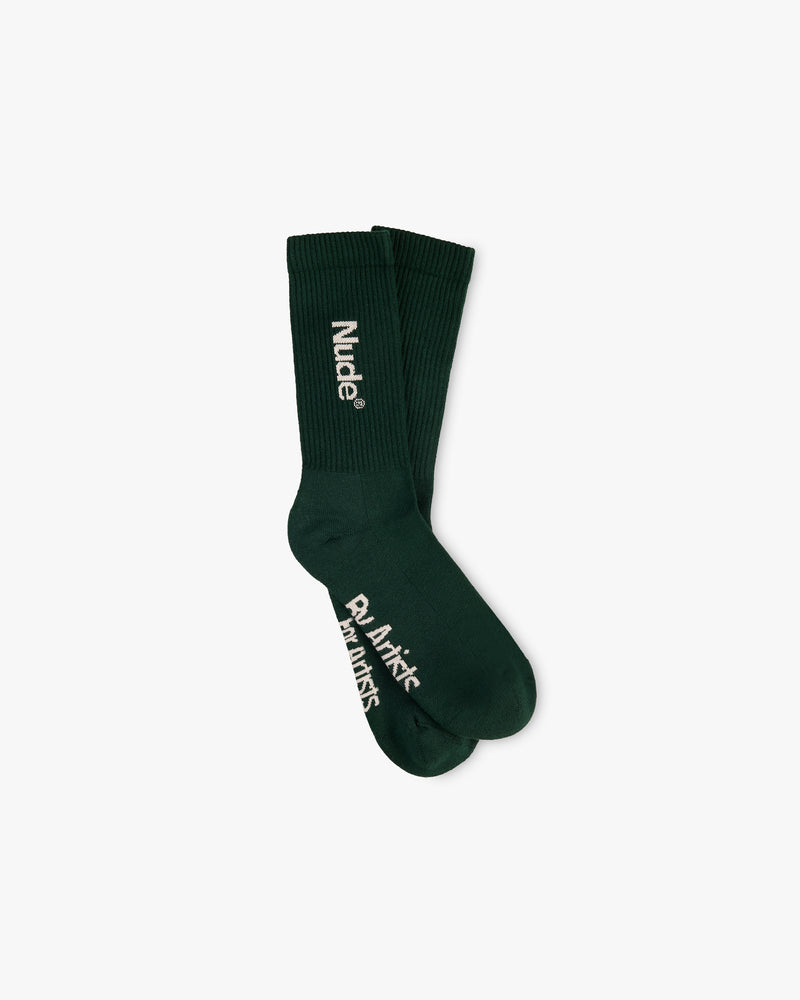 Game Socks Green/Marshmallow